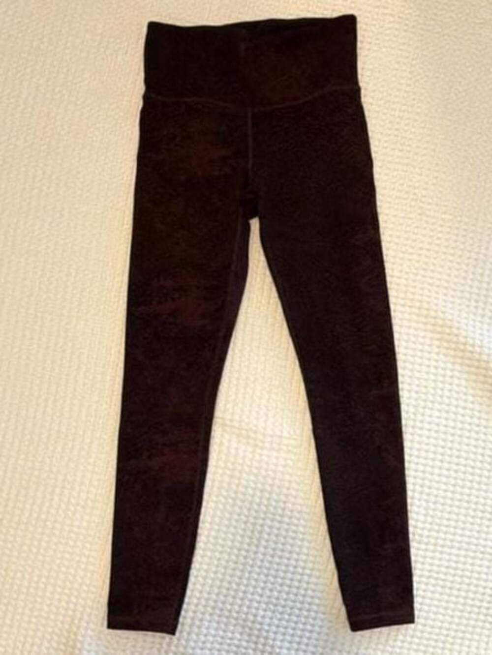 Athleta Elation Glades 7/8 Tight in Dark Brown Velvet